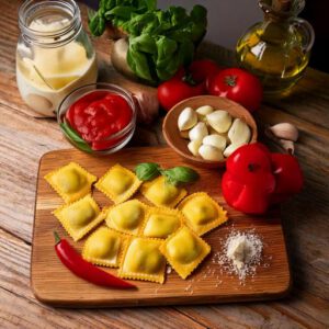 Mehr über den Artikel erfahren Schneller & gesunder Gemüse-Maultaschenauflauf